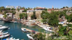 antalya kaleiçi ve tarihi yat limanı